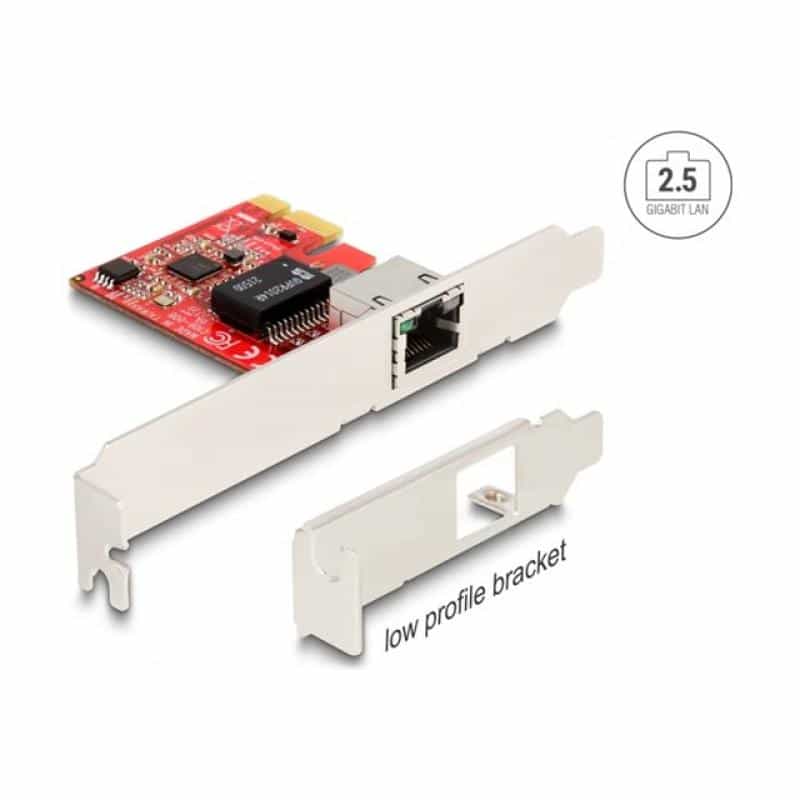 DELOCK PCI Express x1 Karte zu 1x RJ45 2,5 Gigabit LAN i225