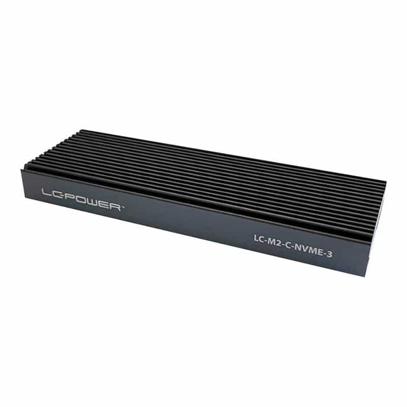 LC-POWER SSD-Gehäuse für NVMe-M.2-SSD LC-M2-C-NVME-3