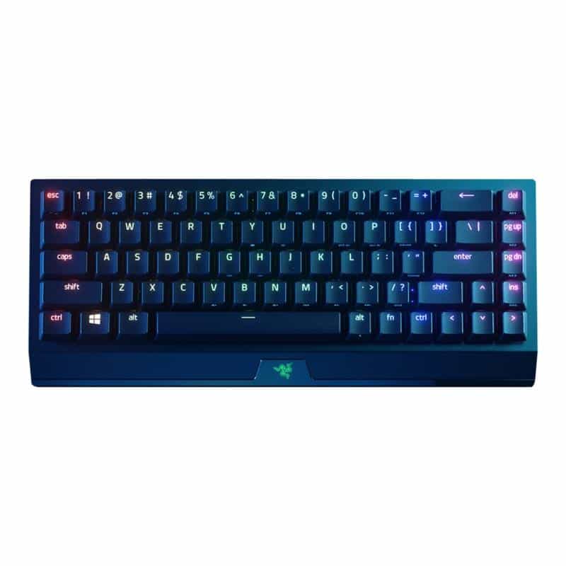 RAZER BlackWidow V3 Mini HyperSpeed - 65% - USB + RF Wireless + Bluetooth - Mechanischer Switch - RG