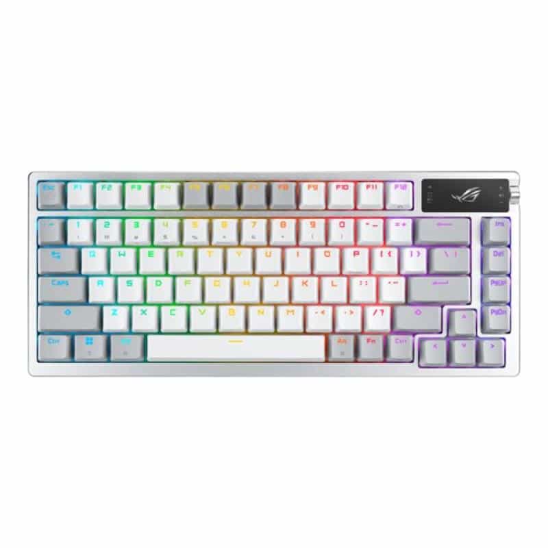 ASUS Tastatur ROG Azoth white Gaming Tastatur franz. Layout