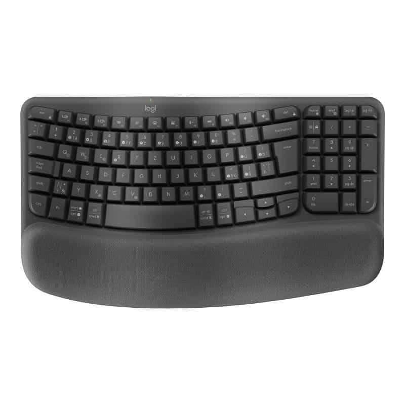 LOGITECH WAVE KEYSERGONOMIC KB GRAPHITE
