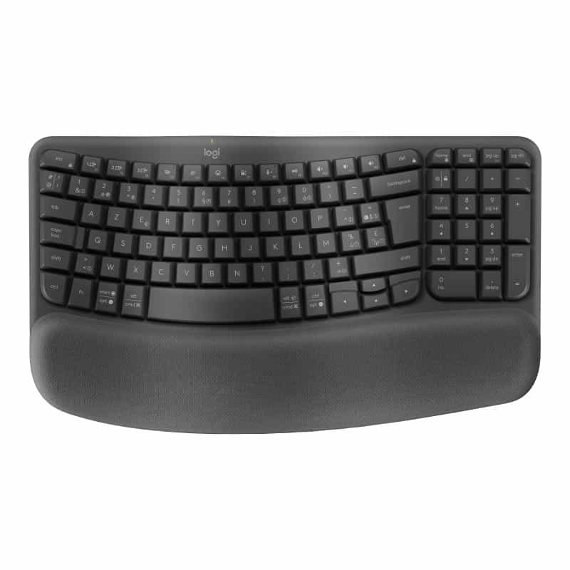 LOGITECH WAVE KEYSERGONOMIC KB GRAPHITE