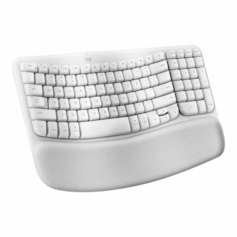 LOGITECH WAVE KEYSERGONOMIC KB OFFWHITE