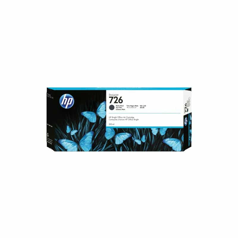 HP 726 mattschwarz Tintenpatrone