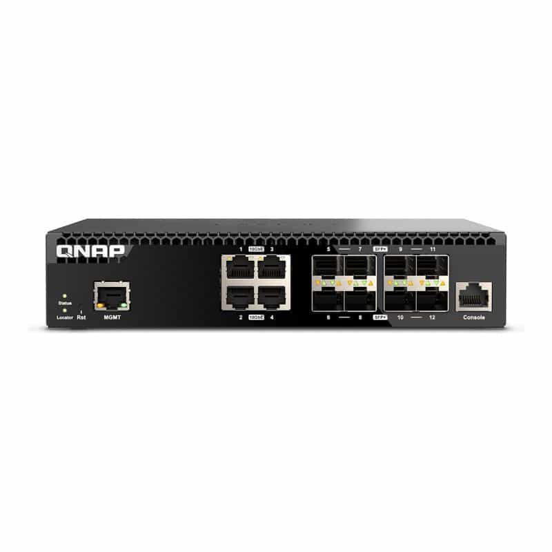 QNAP QSW-M3212R-8S4T Management Switch