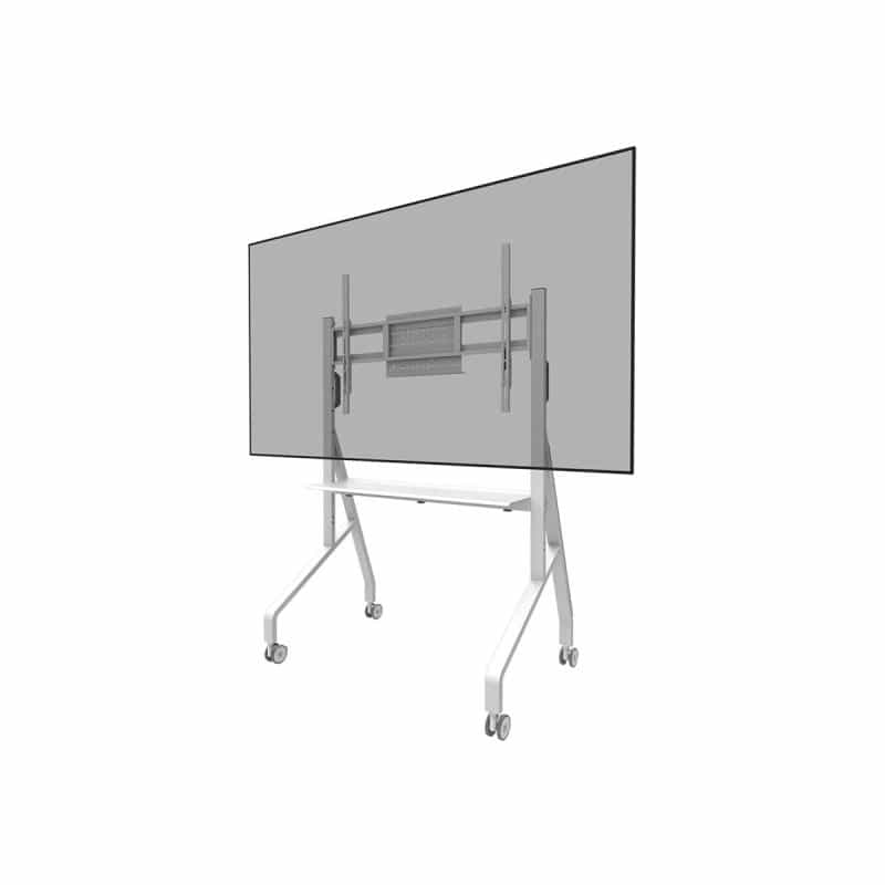 NEOMOUNTS mobiler Bodenständer für 55-86" Bildschirme - Weiß