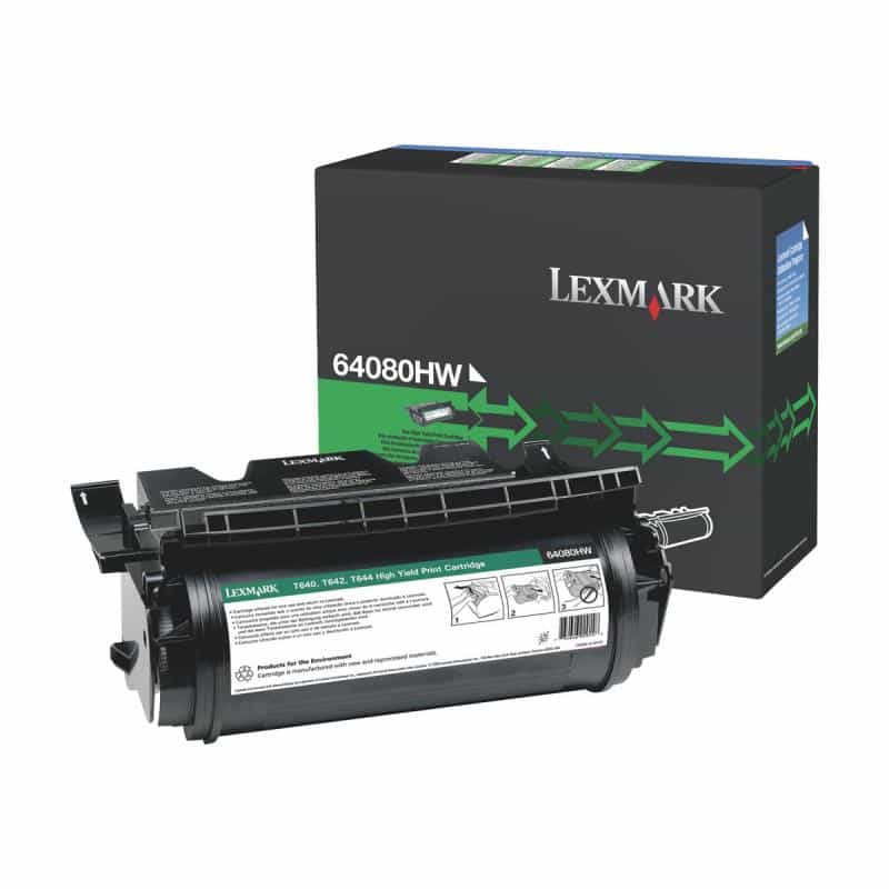 LEXMARK Schwarz wiederaufbereitet Tonerpatrone