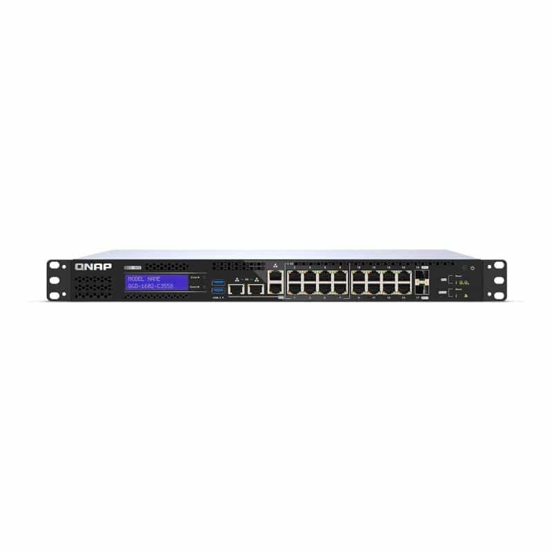 QNAP QGD-1602-C3758-16G Smart Edge Switch mit 2.5 GbE und 10 Fähigkeit