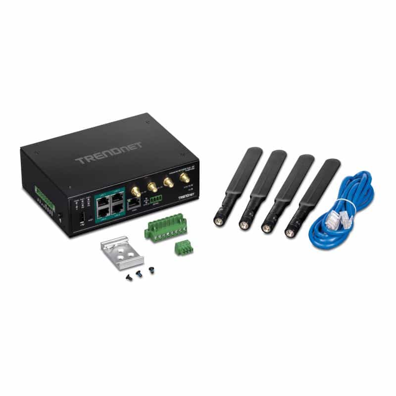 TRENDNET TI-WP100 - Wireless Router - 4-Port-Switch