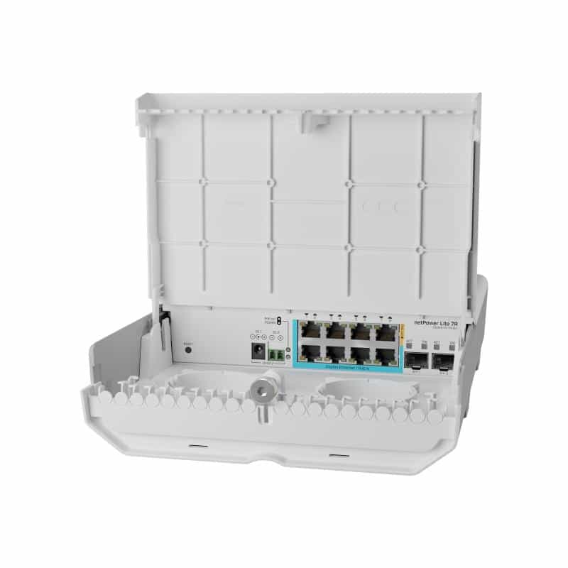 MIKROTIK netPower Lite 7R - Gigabit Ethernet (10/100/1000) - Power over Ethernet (PoE)