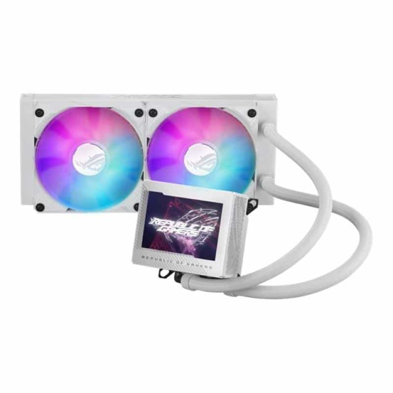 ASUS ROG RYUJIN III 240 ARGB - White Edition - Prozessor-Flüssigkeitskühlsystem - Kühlergröße: 240 m