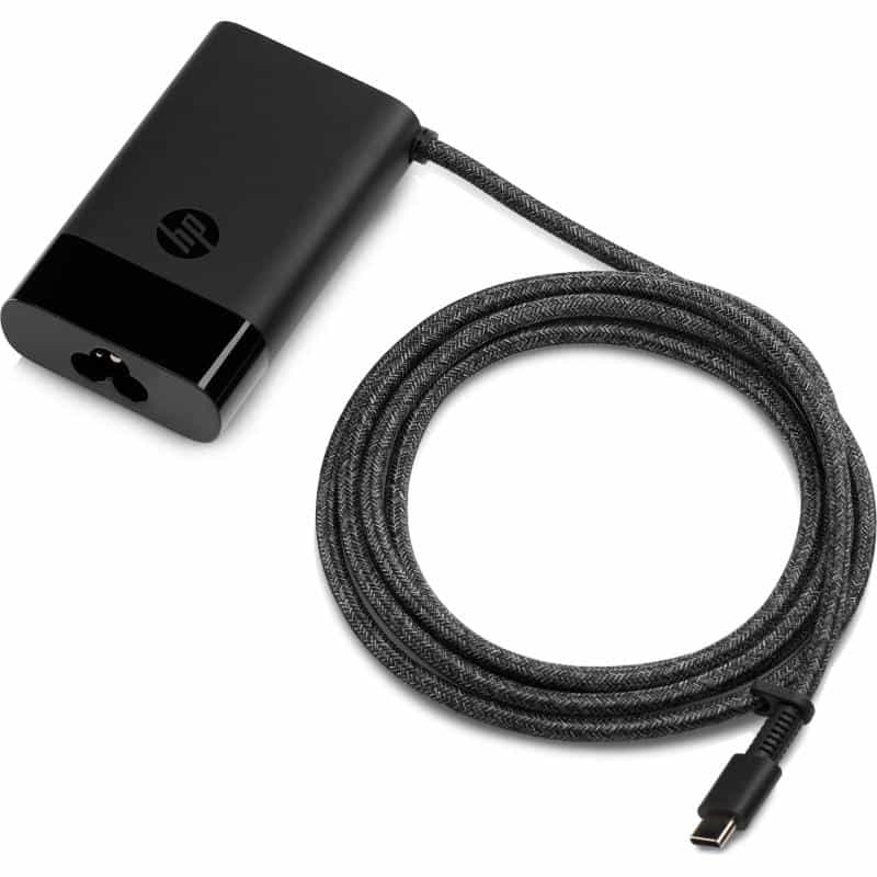 HP 671R2AA USB-C Netzteil 65 Watt abgerundete Bauform