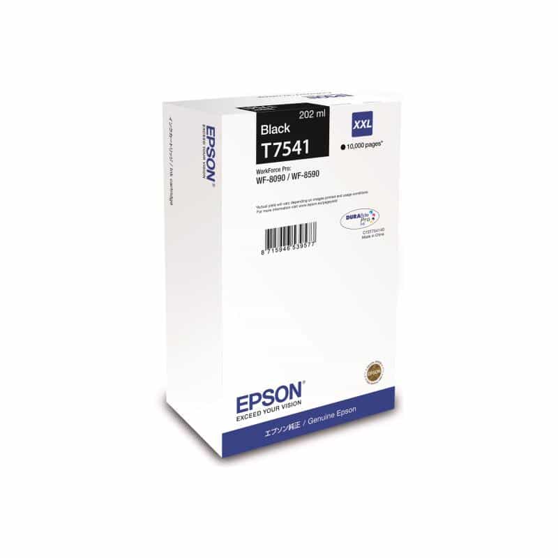 EPSON Ink Cart/T7541 XXL 202ml BK