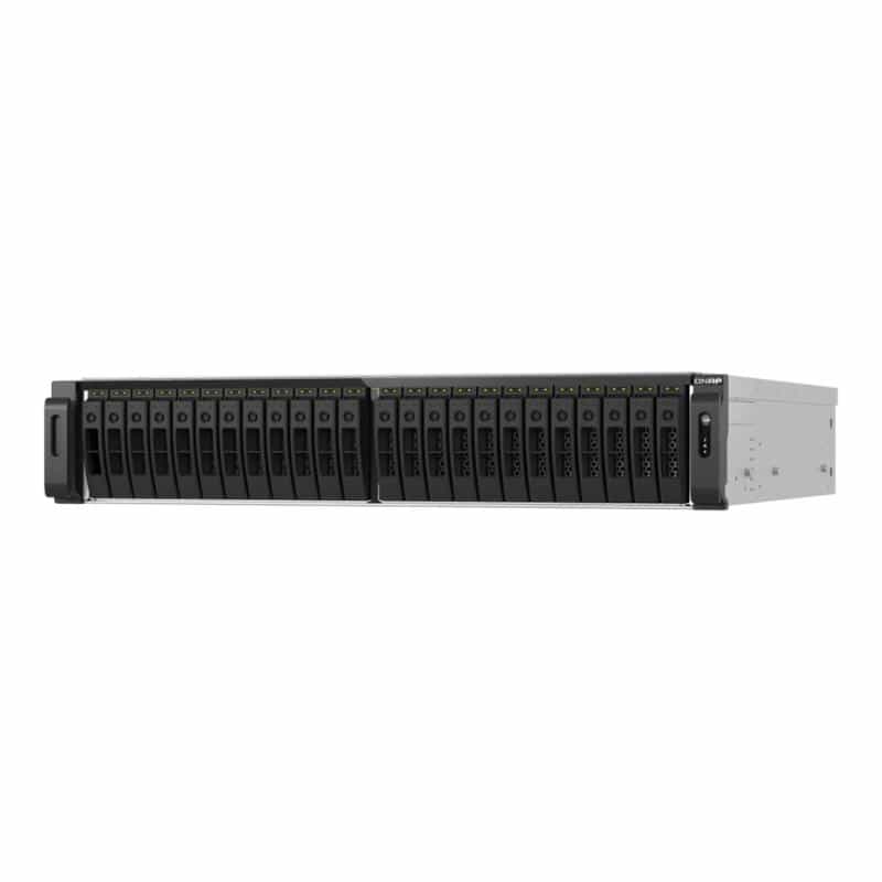 QNAP TS-h3077AFU-R5-32G 2U 30-bay NAS AMD Ryzen 5 Pro 7645 6C/12T boost up to 5.1GHz 32GB DDR5