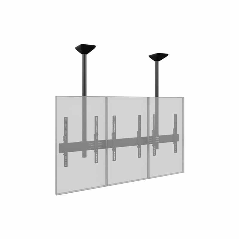 HAGOR CPS Menuboard D3P 46-65 3fach Menuboard Deckenhalterung für Displays 116,8-165,1cm 46-65Zoll V HAGOR CPS Menuboard D3P 46-65 3fach Menuboard Deckenhalterung für Displays 116,8-165,1cm 46-65Zoll V