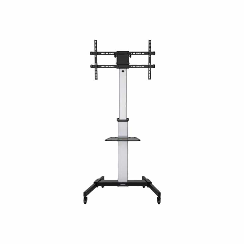 MANHATTAN Aluminium Multimedia TV-Ständer auf Rollen von 93,98 bis 218,44cm 37-86Zoll un