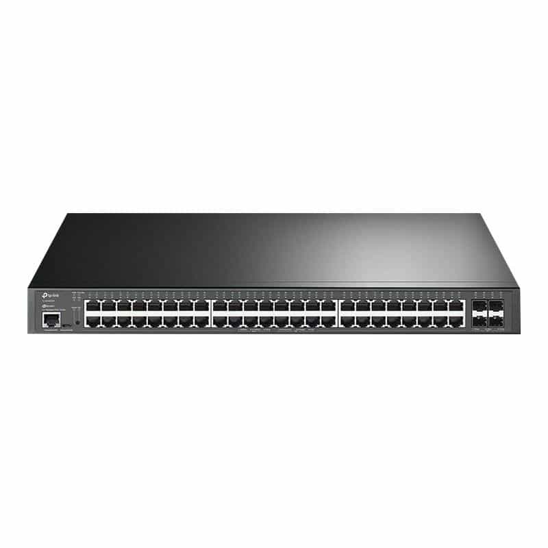 TP-LINK Omada 48-Port PoE+ Gigabit L2+ Managed Switch with 4 10GE SFP+ Slots