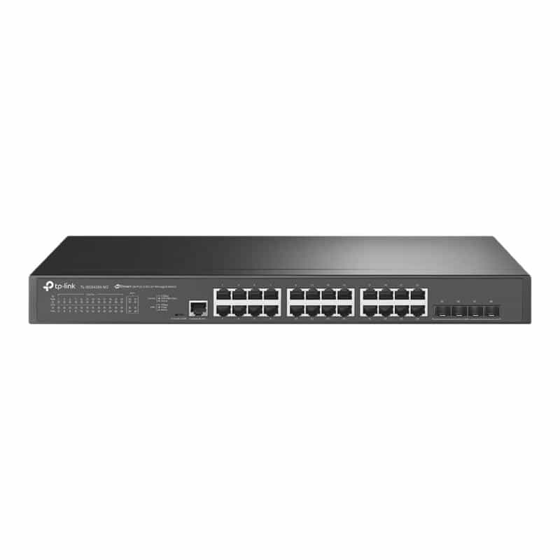 TP-LINK Omada 24-Port 2.5GBASE-T L2+ Managed Switch with 4 10GE SFP+ Slots
