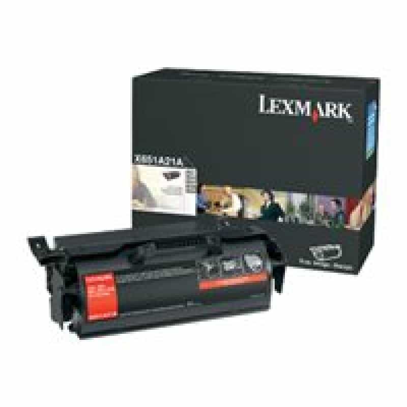 LEXMARK Schwarz Tonerpatrone LCCP