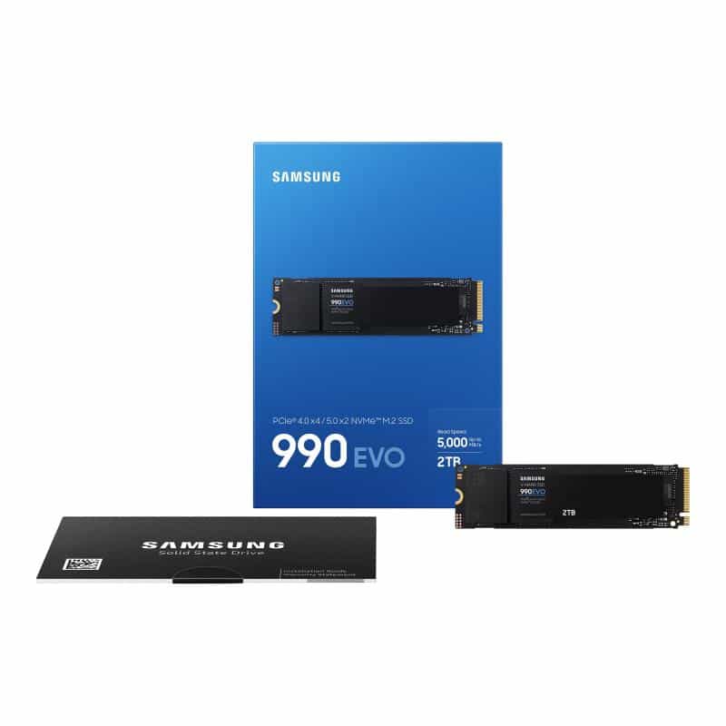SAMSUNG 990 EVO NVMe? M.2 SSD ? 2 TB