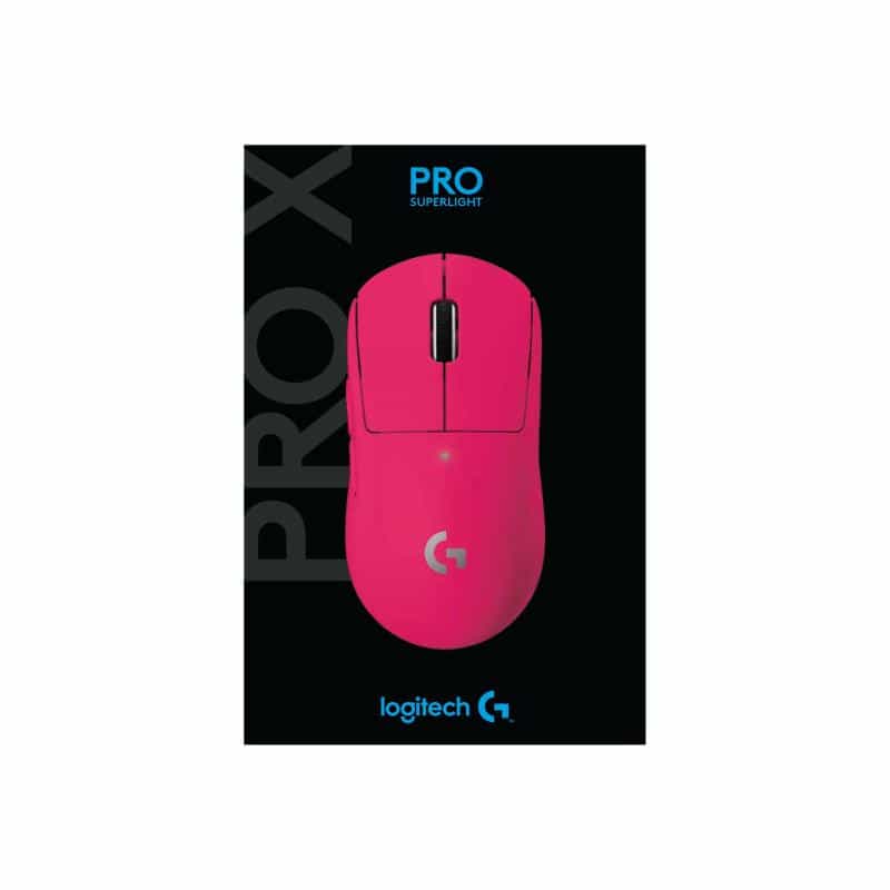 LOGITECH PRO X SUPERLIGHT Wireless Gaming Mouse - MAGENTA - EWR2