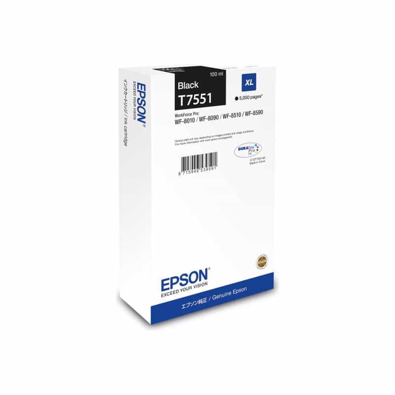 EPSON WF-8xxx Series Ink Cartridge XL Schwarz