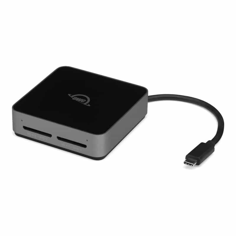 OWC Atlas Dual SD Card Reader aluminium
