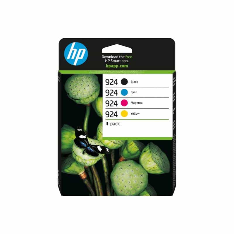 HP 924 / 6C3Z1NE 4er-Pack Original Druckerpatrone Schwarz/Bunt