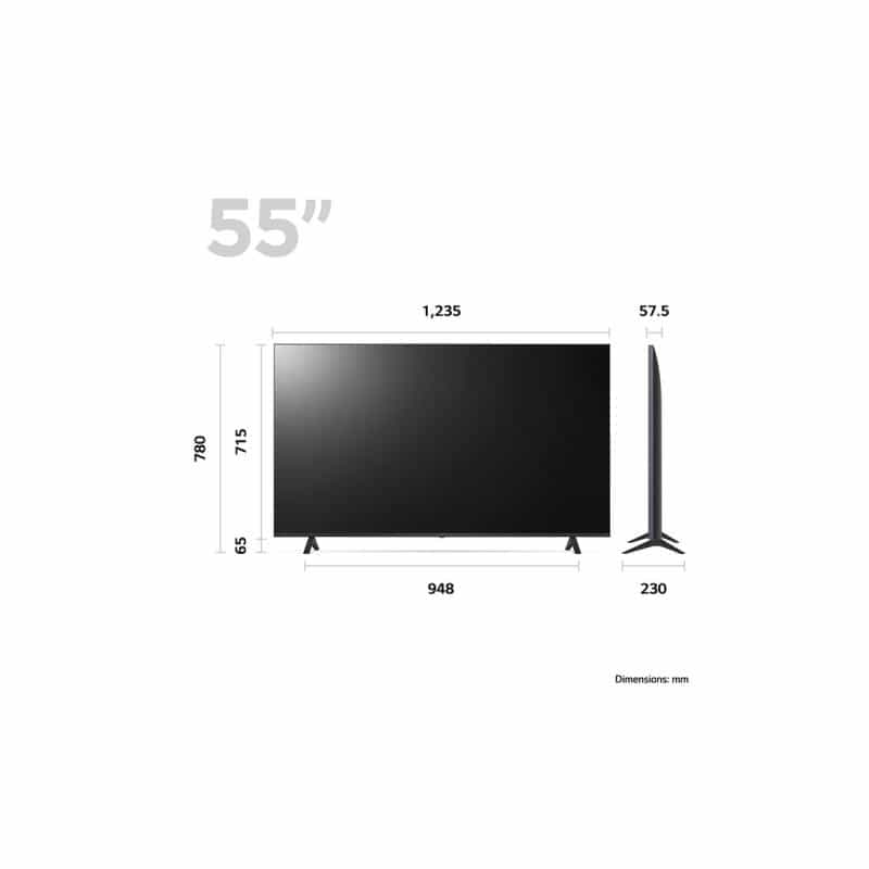 LG 55UR78006LK 139,7cm (55") LG 55UR78006LK 139,7cm (55")