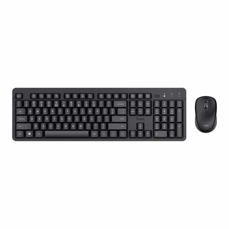 TRUST ODY II WL KEYBOARD  MOUSE BLK D