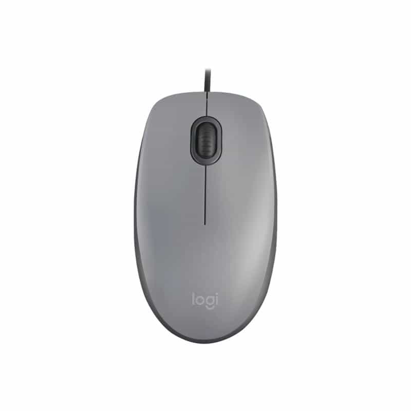 LOGITECH M110 Maus Beidhändig USB Typ-A Optisch 1000 DPI