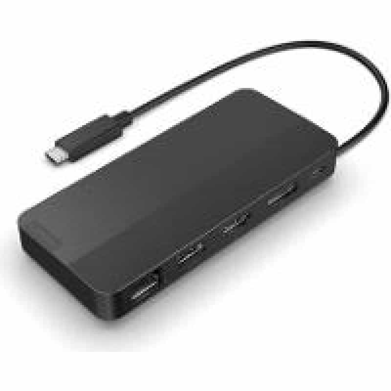 LENOVO USB-C Dual Display Travel Dock with Adapter