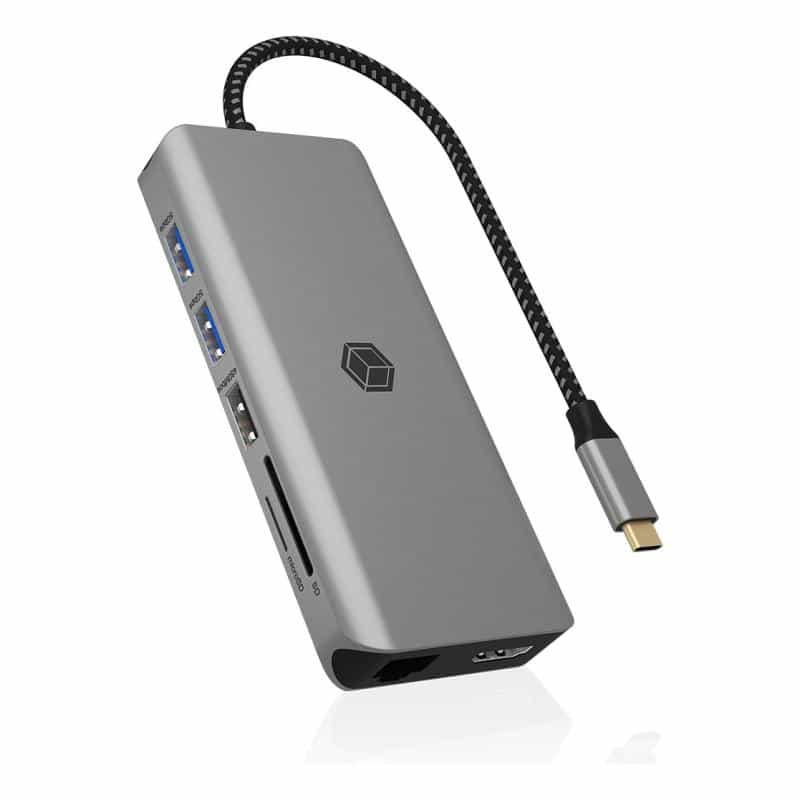 RAIDSONIC Dockingstation IcyBox 12-in-1 mobile USB 3.2 Gen 1 Type-C retail
