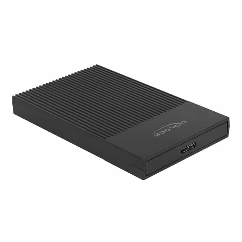 DELOCK Externes Gehäuse 2.5" SATA HDD/SSD USB Typ Micro-B