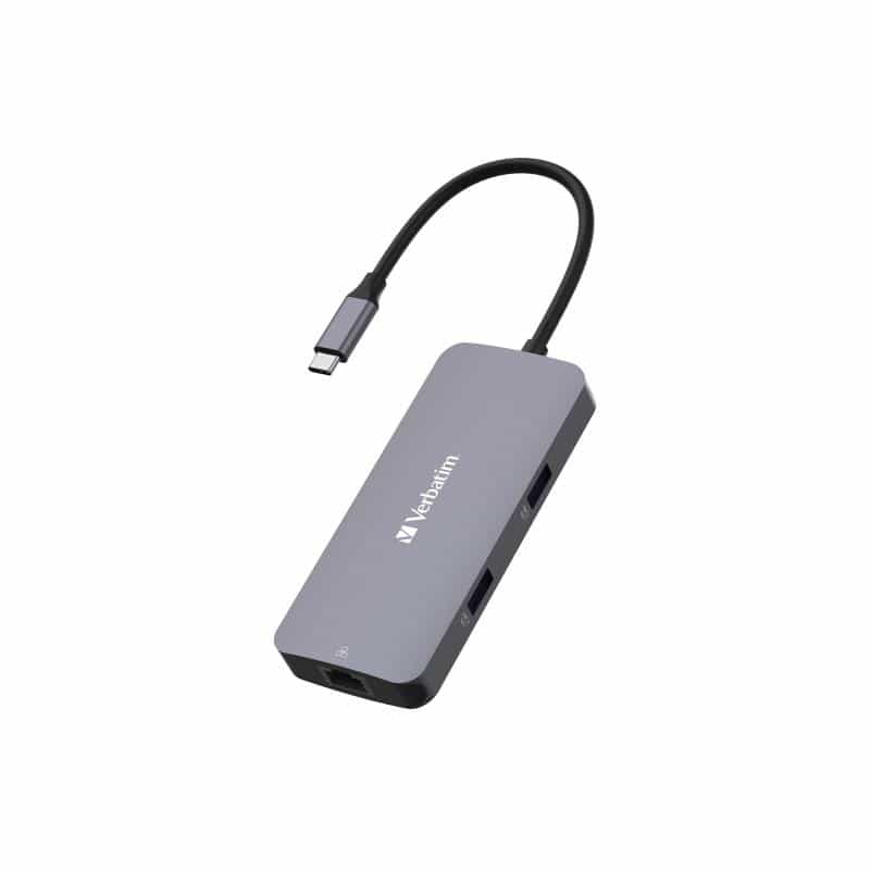 VERBATIM USB-C PRO Multiporthub Verbatim mit 5-Anschlüssen retail