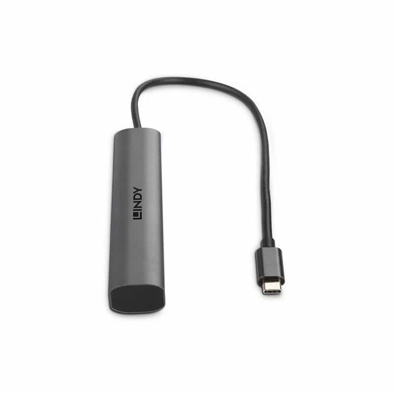 LINDY 4 Port USB 3.2 Gen 2 Typ C Hub