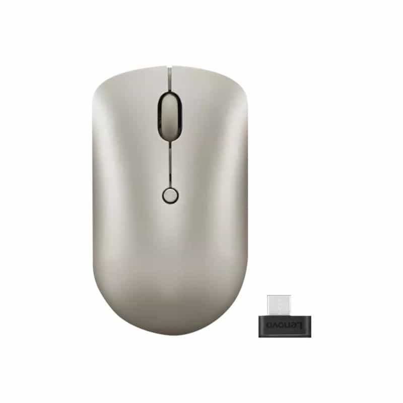 LENOVO 540 Maus Kabellos, Funk Optisch Sand 4 Tasten 2400 dpi