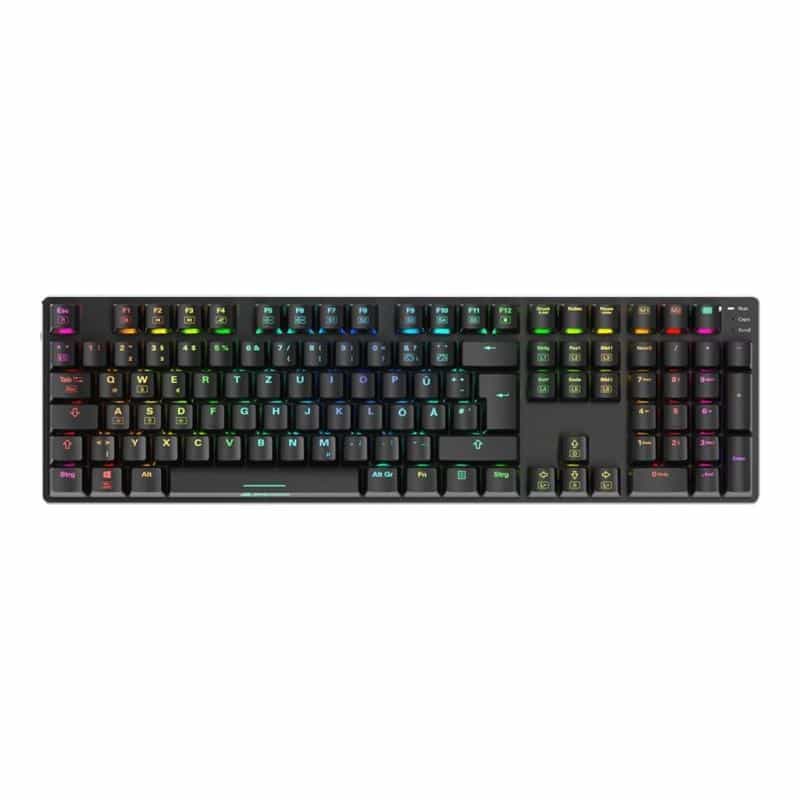SHARKOON SKILLER SGK36W schwarz, DE-Layout, Huano Red