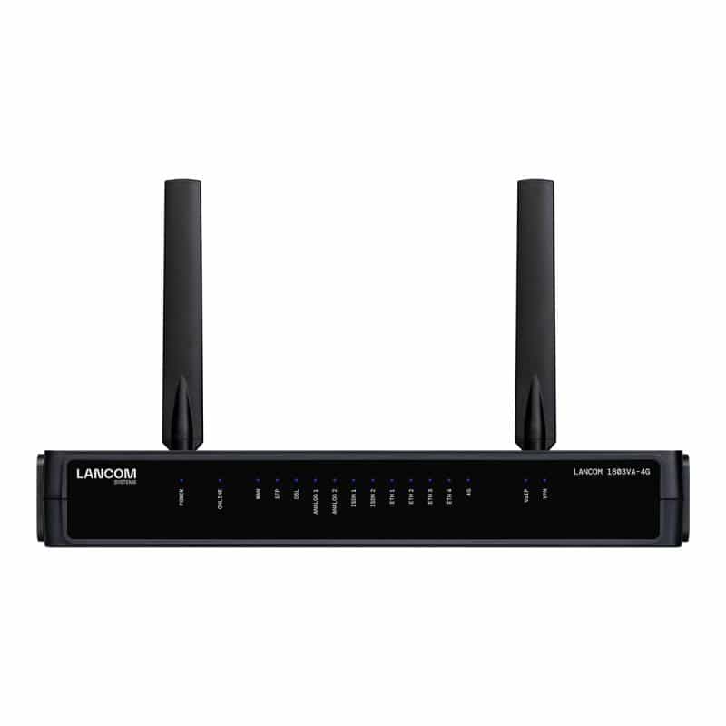 LANCOM SD-WAN VoIP gateway with VDSL2/ADSL2+ modem
