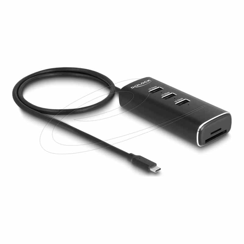 DELOCK 3 Port USB 10 Gbps Hub