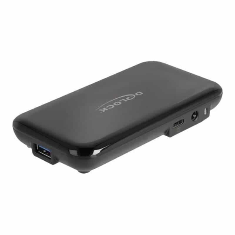 DELOCK 7 Port USB 3.2 Gen 2 Hub mit 4 USB Typ-A