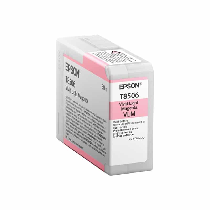 EPSON Tintenpatrone vivid light magenta T 850 80 ml T 8506N