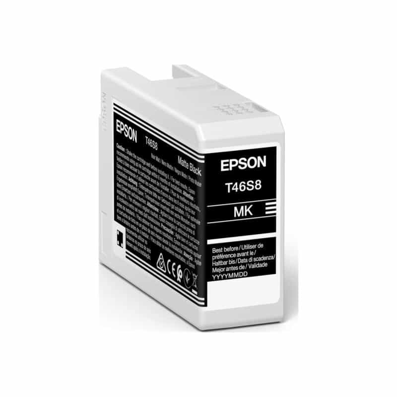 EPSON Tintenpatrone matte black T 46S80N 25 ml Ultrachr.  Pro 10