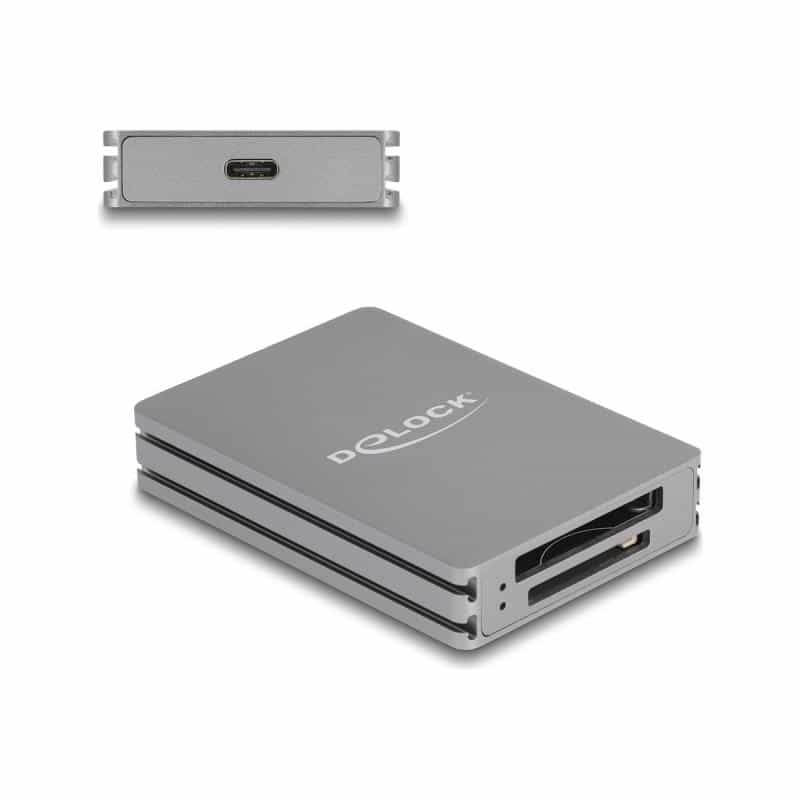 Delock USB Type-C Card Reader für CFexpress Typ A Speicherkarten
