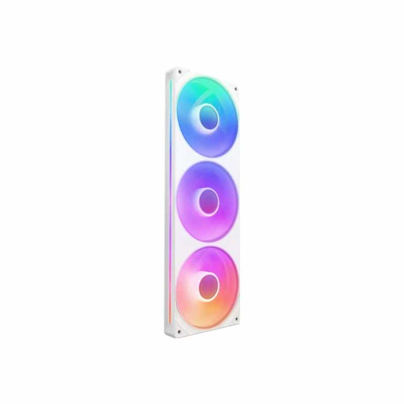 NZXT F360 RGB Core (2024) Gehäuselüfter 3x120mm Single-Frame Weiß