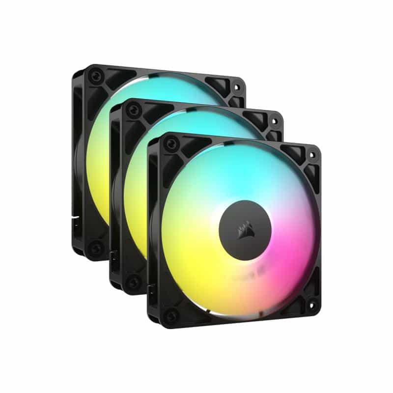 CORSAIR Lüfter 120*120*25 RS120 ARGB PWM Triple Pack