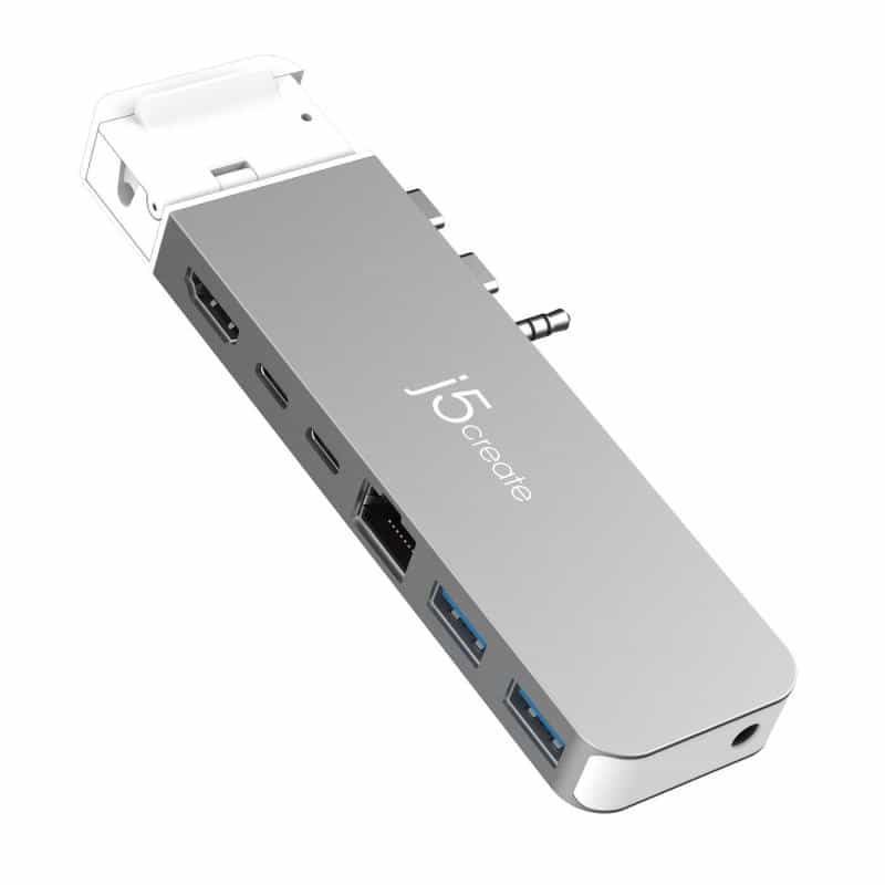 J5 CREATE JCD395 Dockingstation HDMI, USB4, für das MacBook Pro 2021 und 2022