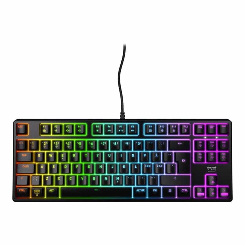 CHERRY XTRFY K4V2 TKL keyboard, black