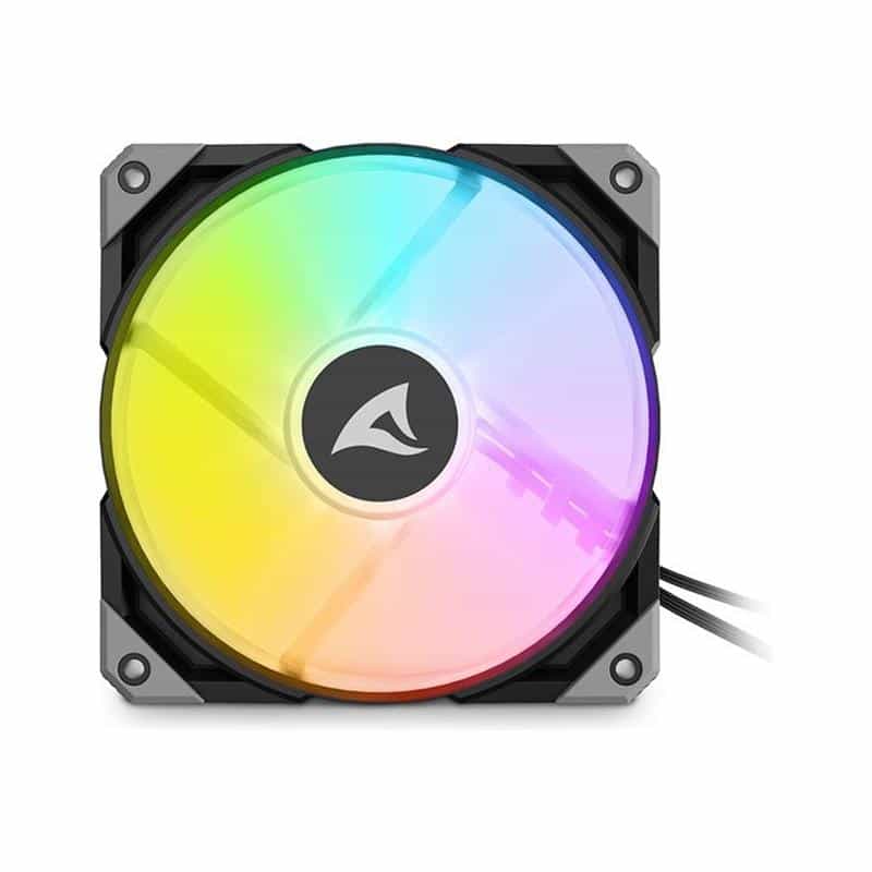 SHARKOON Lüfter 120*120*25 Rebel F50 PWM ARGB schwarz