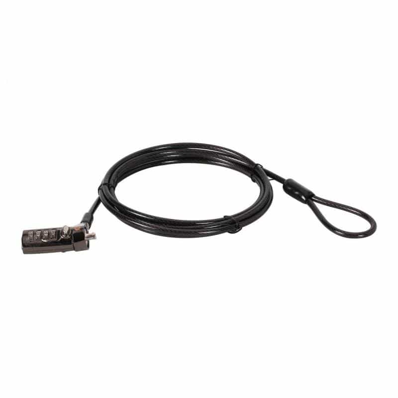 CONCEPTRONIC NBT Notebook Zahlenschloss Nano 1.8m  sw